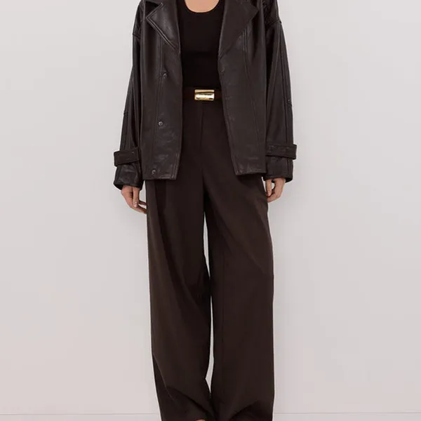 BITTER CHOC TAILORED PANT